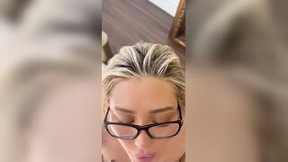 Stefanie Knight Takes A Cumshot After Oral Play
