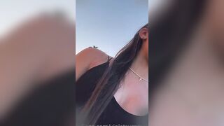 Violet Summers Sucks Cock In A Parking Garage