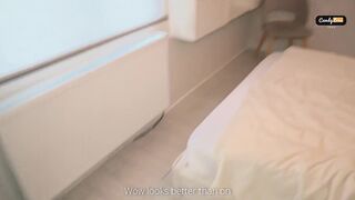 Candy Love Gets Double Penetration From Her Landlord