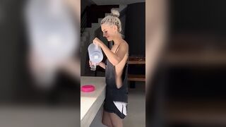 Eva Elfie Receives A Cumshot From Her Boyfriend