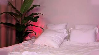 Slemgem Pleasures Herself With A Massive Dildo In Bed