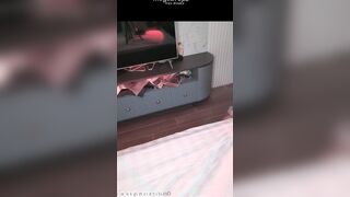 Aldora Chan Pleasures Herself With A Vibrating Dildo