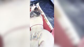 Maru Karv Fucks Inside A Wild Camping Tent