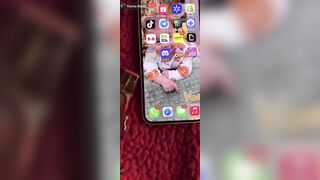 Tianna Murtz TikTok live stream full tit and pierced nipple slip
