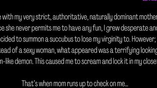 SloanSmoans Seduces As A Sexy Succubus Mommy