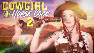 Rebecca Goodwin Cowgirl And Her Horse Cock Fuck Onlyfans Video