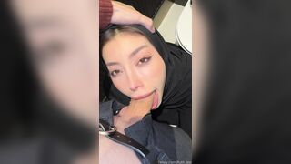 Ruth Lee Hijabi Muslim Babe Fucked In Public Bathroom Leak Fansly Video