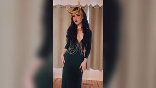 Bukkitbrown Lady Loki Striping Off Cloths Nude Tits Flash On Mirror Leak Onlyfans