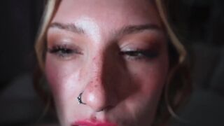 Elle Marz Gives A Passionate Blowjob In A Steamy Roleplay