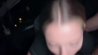 Babymahls Rides Hard In A Parked SUV