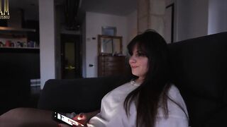 Pamsnusnu Gives Deep Throat During Halftime Fuck