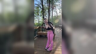 Alana Rose Fucks A Stranger On A Mountain Trail