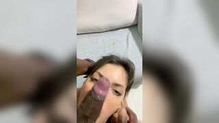 Aguztanaxxx Rides A Thick Black Cock