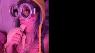 DitzyMaruu Masters Deepthroat In Blowjob Compilation