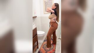 Ava Nicks Confronts The Voyeur And Forces A Cumshot