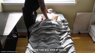 Massage Viper - New Session With A Super Fit Blonde Amanda Mendoza Onlyfans Leak