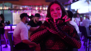 Bralessforever Mathilda Mesh Black Top Flashing In Newyork City Video Leak