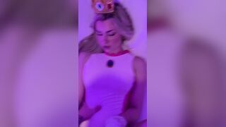 Audrey Holt As Princess Peach Getting Her Pussy Fucked In Missionary Onlyfans