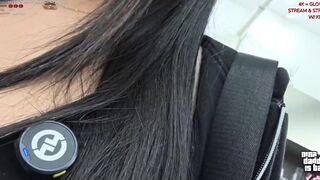 Nina Lin Twitch Streamer Huge Boobs Cleavage On Livestream Closeup