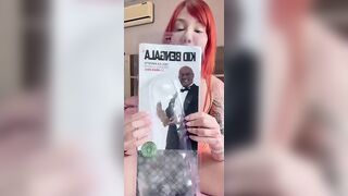 Kinechan Explores Anal Pleasure With A Black Dildo