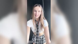 Ella Alexandra Takes A Hot Creampie In Dorm Room Sex