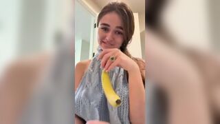 Megnutt02 Latest Ppv Blue Sweater Nude Tits Slipped Out And Fuck With Banana Leak Onlyfans