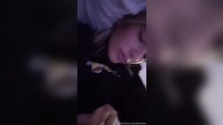 Breckie Hill Quick Nude Nipple Flash And Tits Playing On Bed Onlfans Leak