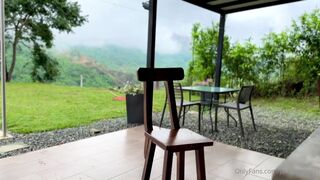 Jackielove Aka Jackiebabigirl Outdoor Sucking Off Dildo And Rides It In Pussy Onlyfans Leak Video