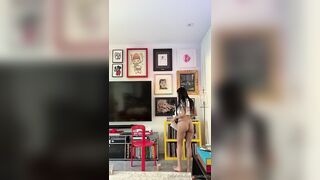 Mia Khalifa Livestream With Her Hairy Pussy And Nipples Out Stretching Leak