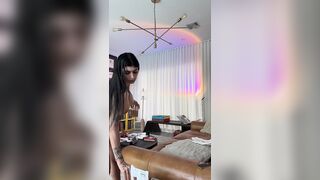 Mia Khalifa Livestream With Her Hairy Pussy And Nipples Out Stretching Leak