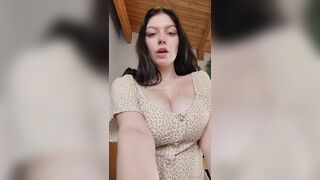 Makoshake Take Her Tits Out In Cute Dress And Rides Cock Onlyfans Leak