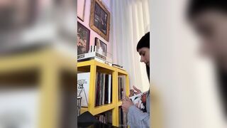 Mia Khalifa Hangout With Bleach Music With Her Bare Tits Out Onlyfans Video