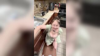 Meowburst Sucking Fat Dick In Kitchen Leak Onlyfans Video